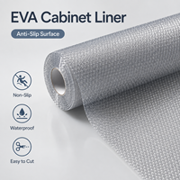 Tapis de protection transparent en EVA à pois pour armoire, antidérapant, imperméable, pour tiroirs et étagères, facile à découper, pour rangement de cuisine