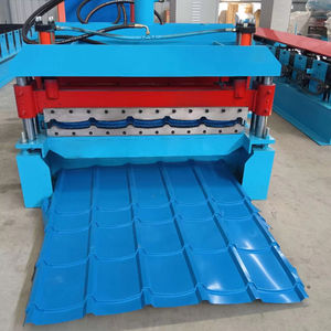 AVITA <span class=keywords><strong>Glazed</strong></span> <span class=keywords><strong>Tile</strong></span> Roll <span class=keywords><strong>Forming</strong></span> Making <span class=keywords><strong>Machine</strong></span> für Farb stahl Aluminium Dach blech/Wand/Fliesen Panel Core Lager - Product Image 1
