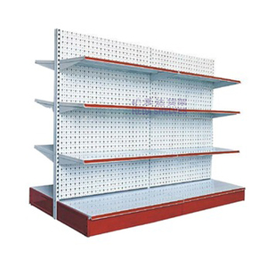 Perforado de doble <span class=keywords><strong>lado</strong></span> tienda góndola estante de la tienda <span class=keywords><strong>al</strong></span> por mayor equipos nuevo diseño estanterías de <span class=keywords><strong>supermercados</strong></span> - Product Image 6