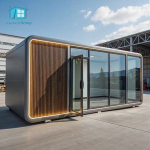 REMOTE Promotion Exceptionnelle : Maison Capsule Préfabriquée de Luxe Portable, Cabine Apple, Hôtel Modulaire Mobile, Maison Conteneur de 10 pieds pour Bureau et Hôtel - Product Image 2