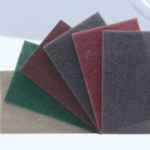 150x230mm Praça Industrial Cross-Border Scouring Pad Aço Inoxidável Liga de Alumínio Deburring Remoção de Ferrugem Metal Escovado para - Product Image 1