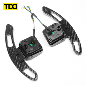 Palancas de cambio magnéticas de fibra de carbono TDD para Audi Serie C8 A6 A7 S6 S7 RS6 RS7, palancas de cambio para volante - Product Image 2