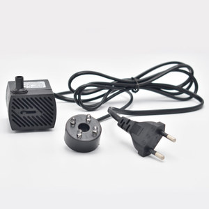 Bomba de Acuario de Baja Presión Súper Silenciosa a Bajo Precio, Mini Bomba de Agua con Motor de 4W 110V/220V 300L/H 0.7m H-max - Product Image 3