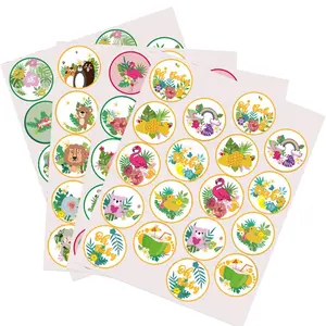 Product Packaging Self-adhesive Label Stickers For Birthday Cards Envelopes Seal Gift Tags Wrapping Party Greeting Card Sticker