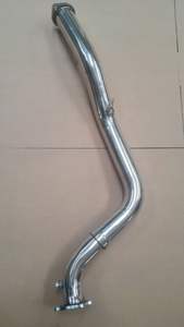 201 in acciaio inox GRWA Performance + tubo di scarico lucidato a specchio per Subaru Impreza WRX <span class=keywords><strong>STI</strong></span> 07-12 anni - Product Image 2