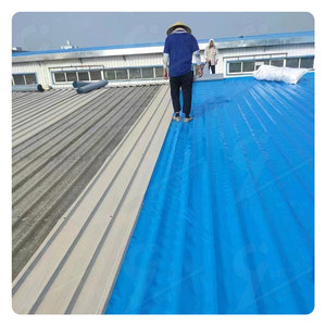 Màng chống thấm màu xanh 1.5mm cho mái nhà cải tạo sửa chữa rò rỉ và cách nhiệt cho vật liệu xây dựng lợp - Product Image 2