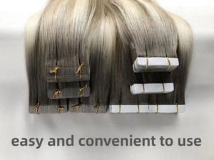 Extensiones de Cabello Humano con Cinta Adhesiva de 3m, Rollo Jumbo Invisible de PVC, Envío a Pakistán, Doble Cara - Product Image 4