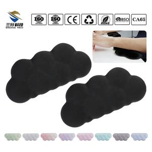 Nouveau tapis de souris en PORON antidérapant en forme de L avec coussinets de bord pour clavier à mémoire de forme, <span class=keywords><strong>repose</strong></span>-poignet pour jeux et <span class=keywords><strong>bureau</strong></span> - Product Image 1