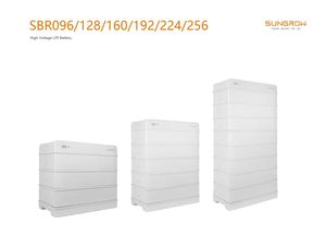 Modul Baterai Lithium Tegangan Tinggi Sungrow SBR 9.6-25.6kWh dengan BMS Stok Eropa Harga Sistem Penyimpanan Energi Surya Rumah Tangga - Product Image 5