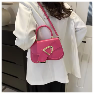 Bolsos de Mujer Estilo Coreano 2024, Bolsos de Mano de PU con Solapa, Bolsos de Hombro y Cruzados Cuadrados de Lujo para Mujer - Product Image 5