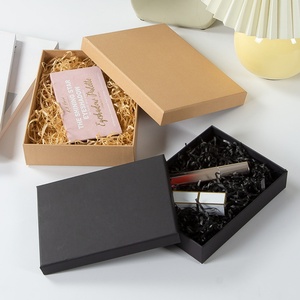 Custom Eco-Friendly Recyclable Kraft Paper <b>Cardboard</b> Gift <b>Box</b> Sponge Lining Matt Lamination Fashion Logo <b>for</b> Perfume Lipstick - Product Image 3