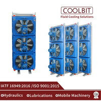 Échangeur de chaleur à refroidissement par air COOLBIT AH3-2583 pour transformateur, concasseur, station d'huile fine de lubrification