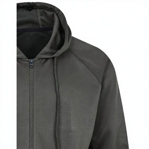 Ensemble survêtement décontracté en molleton avec sweat à capuche zippé et pantalon de jogging assorti, deux pièces, pour le sport et la détente - Product Image 4