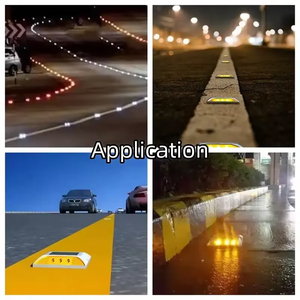 <span class=keywords><strong>Reflector</strong></span> reflectante <span class=keywords><strong>LED</strong></span> de marcador de pavimento elevado de perno de carretera de grado de Ingeniería de carretera - Product Image 6
