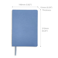 Carnet de notes en cuir PU Saffiano, personnalisé, Vegan, tde, couverture pour Journal intime, Logo, Cuero, agenda, bloc-notes A5