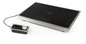 Chauffe-plat à induction commercial 1000W avec boîtier de commande séparé pour restaurants, buffets et cuisines professionnelles AM-BCD105 - Product Image 2