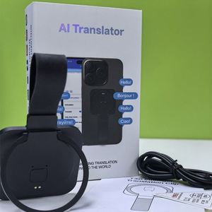 Dispositif de <span class=keywords><strong>traduction</strong></span> IA de haute qualité pour appels audio-vidéo, <span class=keywords><strong>traduction</strong></span> en temps réel, enregistreur vocal, traducteur de téléphone intelligent avec application - Product Image 3