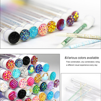 Rosalix — applicateur jetable, baguettes à Mascara, en tube, pour Extension de cils, nettoyage de maquillage, brosse