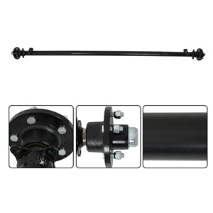 Thẳng Trailer trục Vòng không-braked Trailer trục idler trục lắp ráp cho RV xe tải thuyền Trailer - Product Image 4