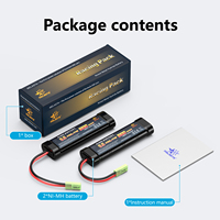 Melasta Taux de décharge élevé 1600mah 9.6v 10c Batterie Lipo 8s Batterie rechargeable au lithium Airsoft