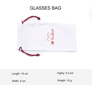 Casos de logotipo lentes vasos grandes de embalaje bolsa Gafas paño de limpieza gafas de sol de contacto bajo presión Box Set - Product Image 3