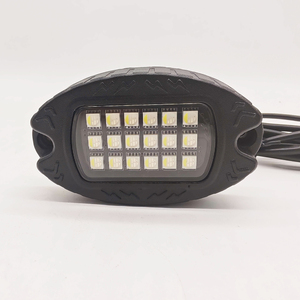 Ventas calientes Aleación RGBW LED Rock Lights Kit con APP/RF Remote, Multicolor Underglow Lights Carcasa de aluminio impermeable 12V - Product Image 6