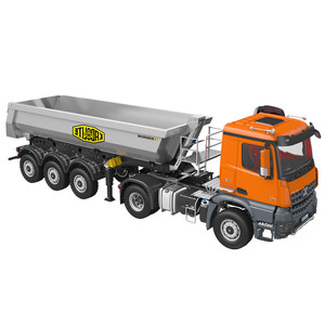 Camion benne télécommandé <span class=keywords><strong>Kabolite</strong></span> K5801 1/14, modèle de véhicule de construction en béton armé, 4x4, tracteur-remorque en métal - Product Image 5