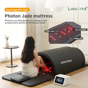 Cápsula de Sauna Lingvita, Precio Directo de Fábrica, Iones Negativos, Cabina Térmica de Relajación Profunda para <span class=keywords><strong>Centro</strong></span> de <span class=keywords><strong>Belleza</strong></span> - Product Image 1