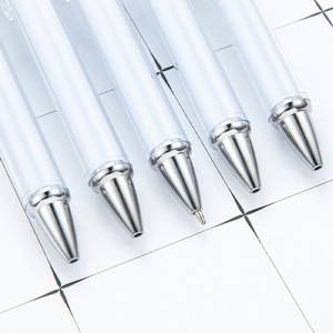 Bolígrafo de Plástico con Punta de 1.0 mm, Tipo de Presión, Manualidades, Diseño de Dibujos Animados, Blanco, Promocional, Publicitario, para Regalo - Product Image 3