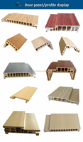 Ligne d'extrusion pour panneaux de porte en composite bois-plastique d'intérieur, panneaux de porte en PVC WPC, machine d'extrusion