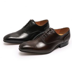 Chaussures Oxford classiques britanniques faites à la main pour hommes, à lacets, vente en gros - Product Image 1