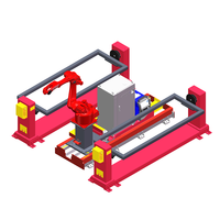 Estación de Soldadura Robótica Automática para Estructuras de Acero, Inteligente, 3D, Totalmente Automática