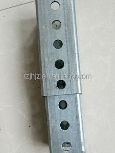 Bán buôn 12 & 14 đo thép mạ kẽm vuông gắn bài telespar vuông đăng bài cho đường ứng dụng - Product Image 2