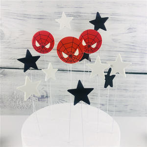 <span class=keywords><strong>D</strong></span>écoration de gâteau Spider-Man, ensemble <span class=keywords><strong>d</strong></span>'ornements <span class=keywords><strong>d</strong></span>'<span class=keywords><strong>anniversaire</strong></span>, fil <span class=keywords><strong>d</strong></span>écoratif solide <span class=keywords><strong>Avengers</strong></span> - Product Image 6