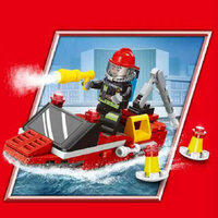 Blocs de construction ABS personnalisés OEM, petite taille, échelle 1:72, thème transport, jouet éducatif DIY STEM, sans BPA, pour enfants
