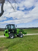 HZM810 Compact Loader Mini Wheel Loader Dijual