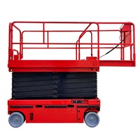 Plateforme élévatrice à ciseaux électrique autopropulsée certifiée CE, haute qualité, sur mesure, 11 m de hauteur de levage, en fonte, empattement 1890 mm, 0,25