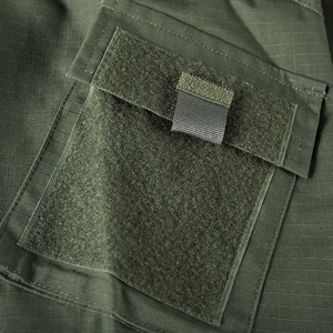 도매 230g/m2 립 스톱 통기성 야외 전술 유니폼 올리브 그린 코트 바지 세트 내마모성 - Product Image 6
