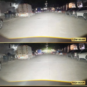 SANVI K10 Square Lens New 3 Inch Bi Led Lens Car Led Projector Lens Headlights - Product Image 4