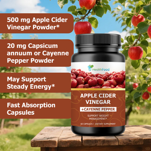Hot Sale Apple Cider Vinegar Capsules Contains Apple Cider Vinegar Powder Convenient Digestive Support Adult Digestive Capsules - Product Image 3