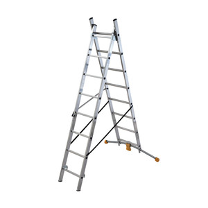บันไดพับได้สองระดับ G-LEVEL พร้อมแป้นปรับระดับ เครื่องมือทำสวน - Product Image 5