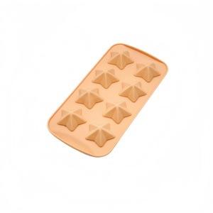 Bandejas/moldes de cubitos de hielo de silicona personalizados, estrella de cinco puntas, moldes de Chocolate para hornear en el hogar DIY, seguros, no tóxicos - Product Image 2