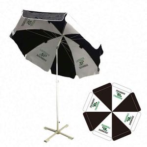 Sombrilla de Playa Resistente de 2 Metros en Promoción, Sombrilla de Playa con Impresión Personalizada, Parasol para Camping - Product Image 3