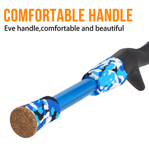 Canne à pêche télescopique Wildtrek 1,5 m <span class=keywords><strong>en</strong></span> fibre de verre, 5 couleurs, motif camouflage, canne à pêche portable pour les débutants - Product Image 6