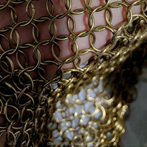 Maille métallique décorative flexible résistante à la corrosion, sur mesure, OEM, maille en acier inoxydable 316L pour usage maritime - Product Image 6