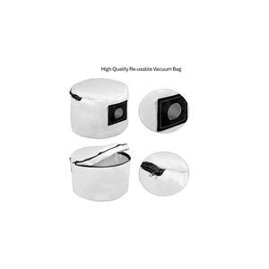 BuyParts Reusable Washable Dust Bags for Numatic <strong>Henry</strong> <strong>Vacuum</strong>, Compatible with Hetty, James, Edward AS200, with Zipper - Product Image 2