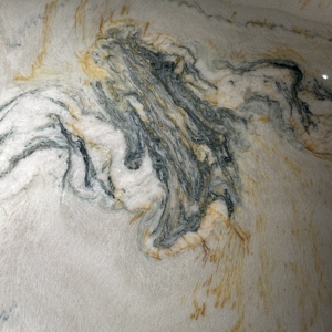 Hiện đại sang trọng vòng bàn ăn đá cẩm thạch tự nhiên hàng đầu với cơ sở kim loại cho phòng khách nhà nội thất đồ nội thất - Product Image 2