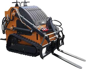 Envío Gratis, Más Barato por 1 Tonelada, Minicargadora con Certificación EPA, Minicargadora con Cucharón 4 en 1 - Product Image 6