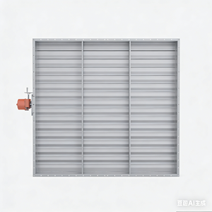 Regulador de Flujo de Aire Eléctrico Industrial para Ventilación de Túneles y Control de Humo por Incendios - Product Image 2