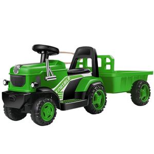 Tractor CAR53 <span class=keywords><strong>con</strong></span> Cubo, Coche Eléctrico <span class=keywords><strong>Infantil</strong></span> de Gran Tamaño <span class=keywords><strong>con</strong></span> Capacidad para Cuatro Personas, Coche de Carga <span class=keywords><strong>con</strong></span> Cuatro Ruedas, Coche Eléctrico para Niños - Product Image 1